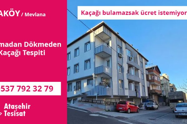 Yeni Çamlıca’da Su Kaçağı Tespiti İçin Ataşehir Tesisat: Profesyonel Çözümler